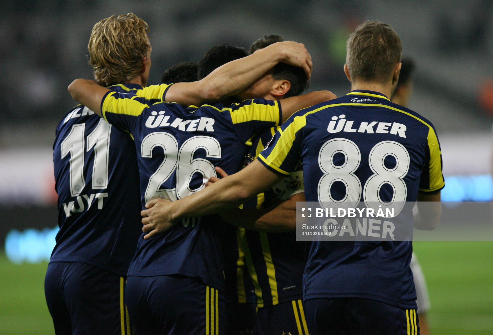 Turkey super league derby match between Besiktas and
