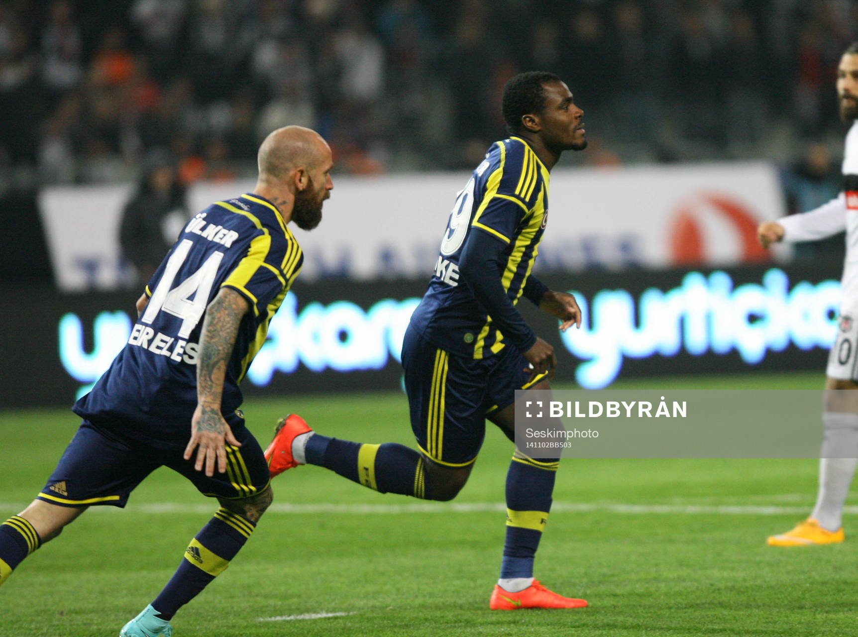 Turkey super league derby match between Besiktas and