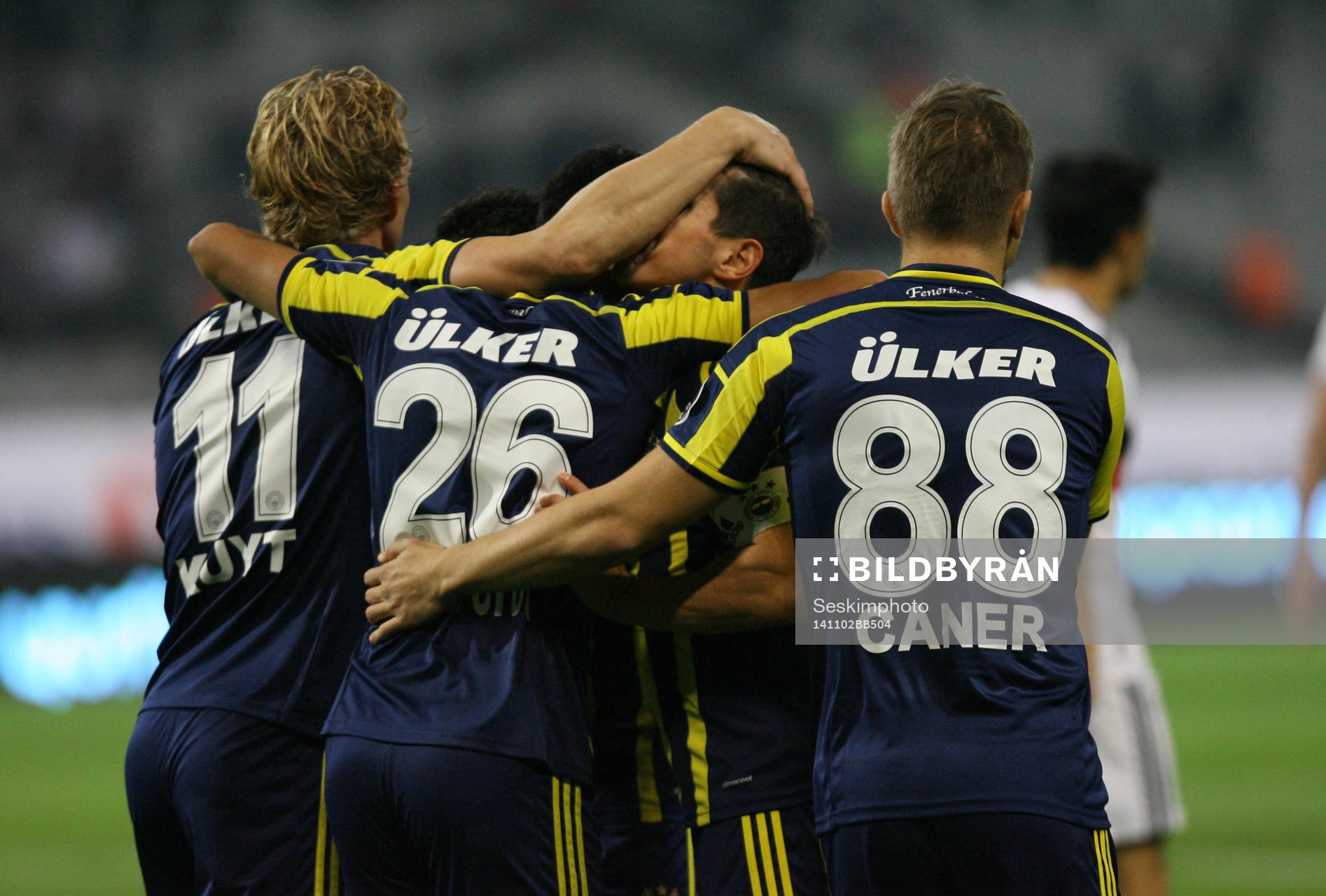 Turkey super league derby match between Besiktas and