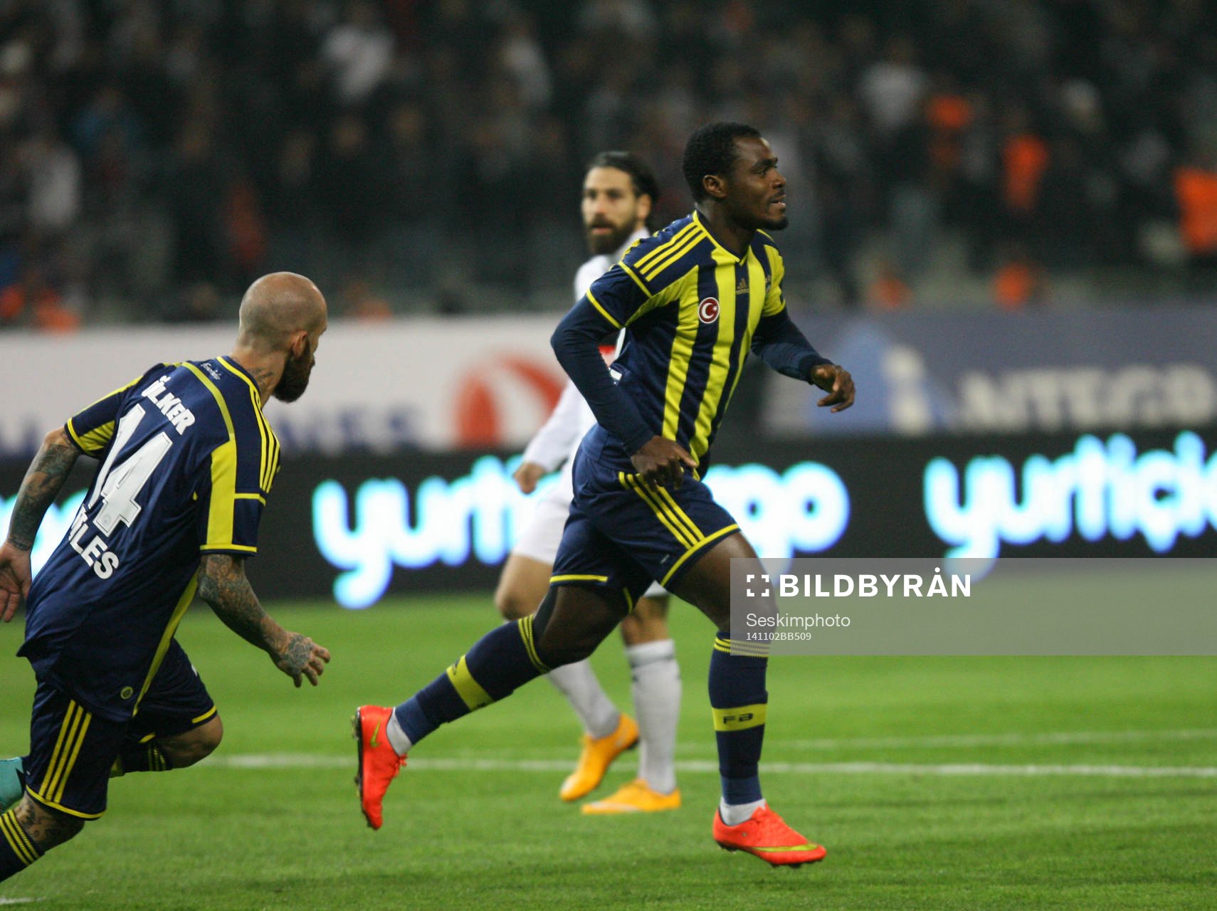 Turkey super league derby match between Besiktas and