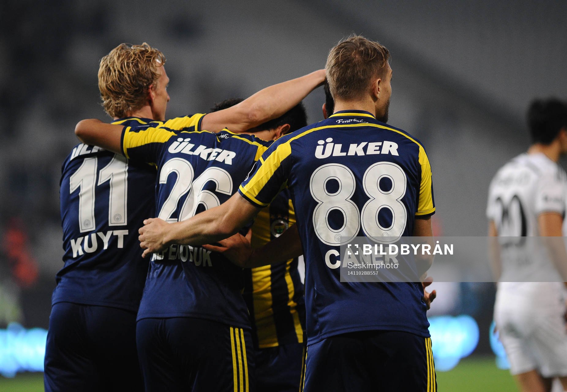 Turkey super league derby match between Besiktas and
