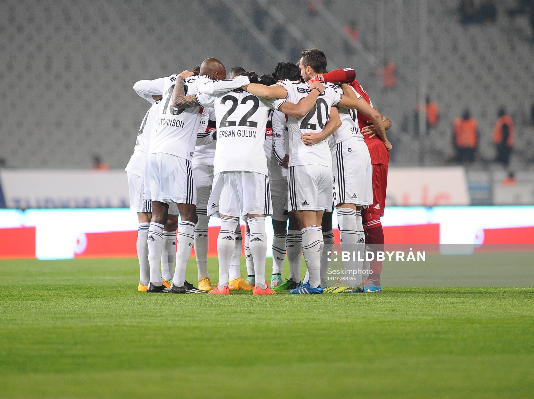 Turkey super league derby match between Besiktas and
