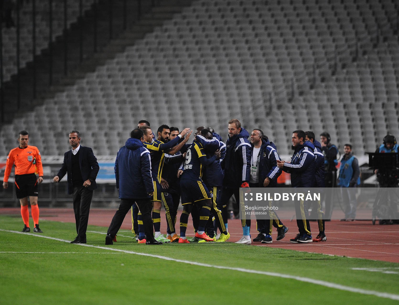 Turkey super league derby match between Besiktas and