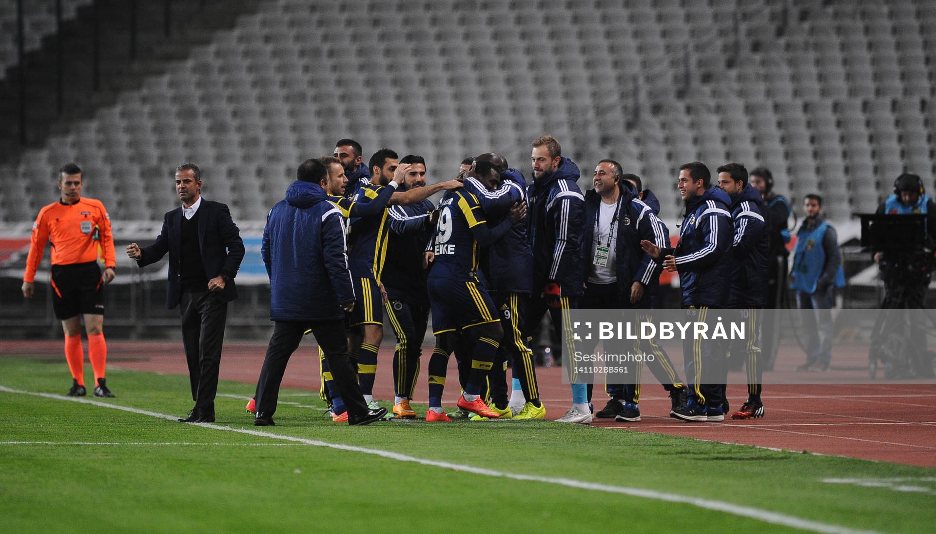 Turkey super league derby match between Besiktas and