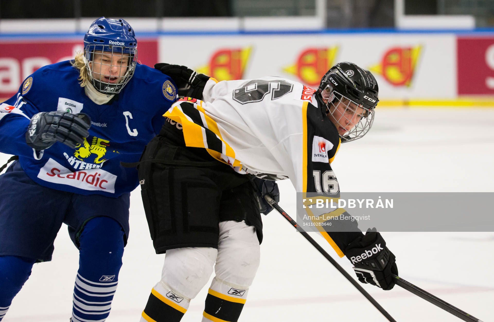 Göteborg Jesper Carlsson och Värmlands Oskar Bäck