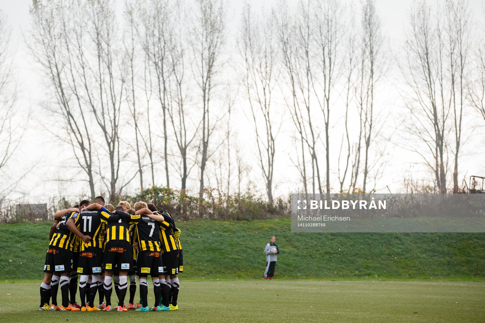 Häcken samlade innan U19 SM-finalen i fotboll mellan