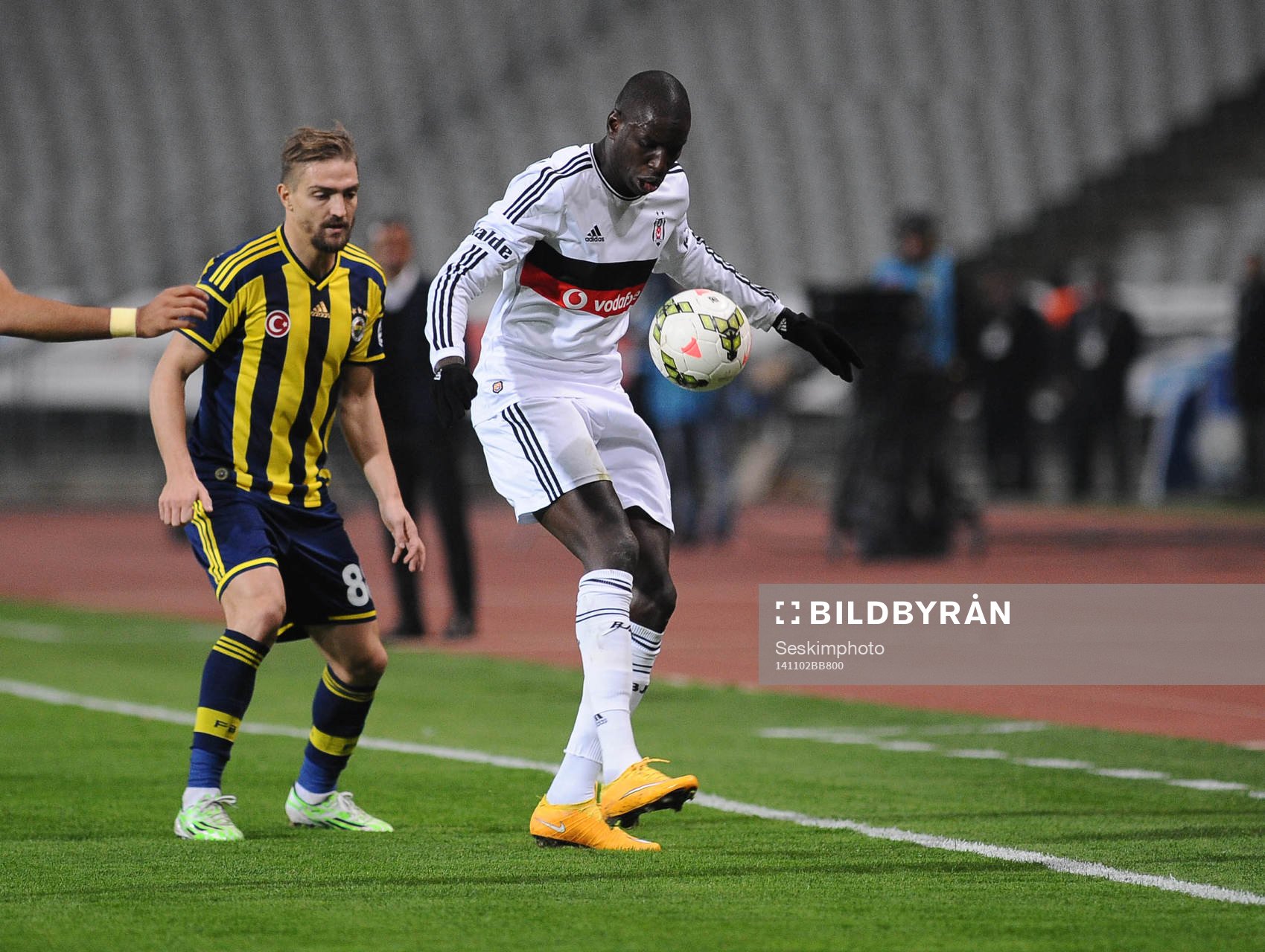 Turkey super league derby match between Besiktas and