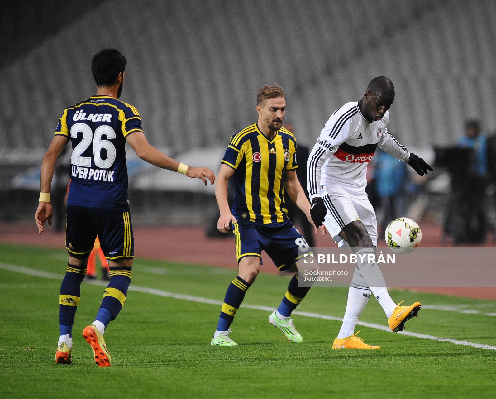 Turkey super league derby match between Besiktas and
