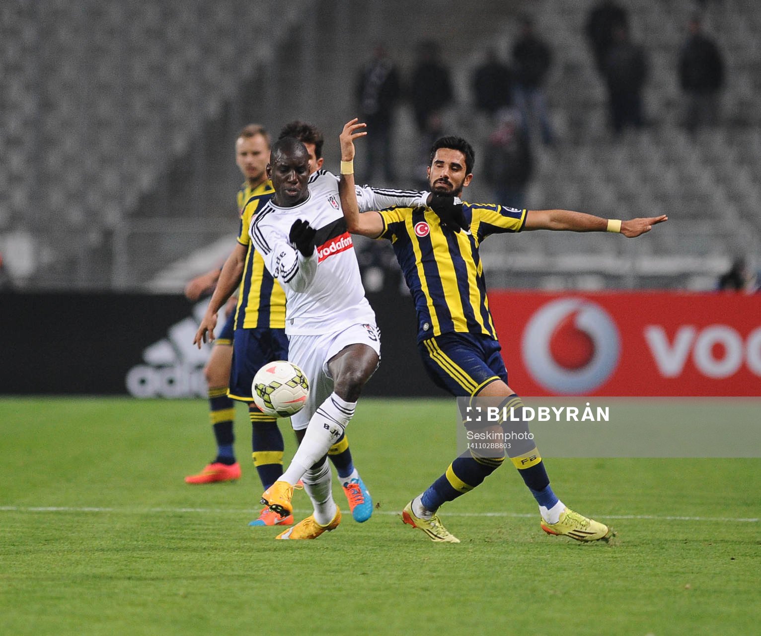 Turkey super league derby match between Besiktas and