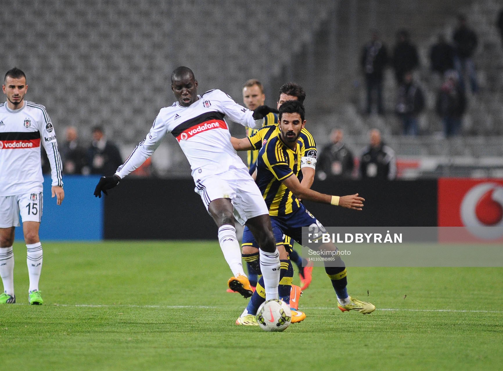 Turkey super league derby match between Besiktas and