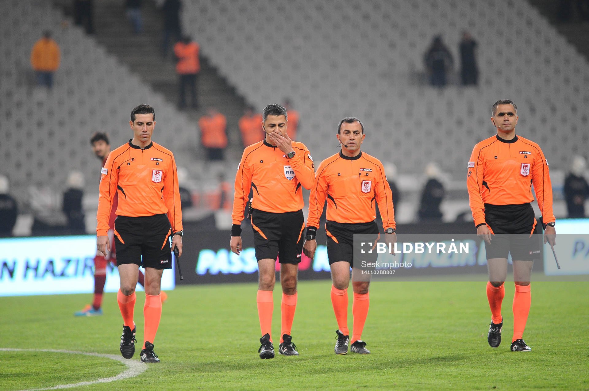 Turkey super league derby match between Besiktas and