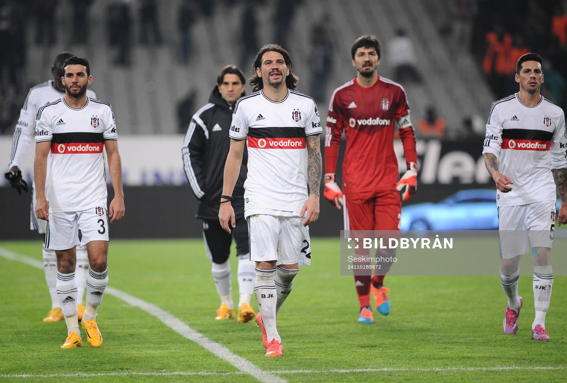 Turkey super league derby match between Besiktas and