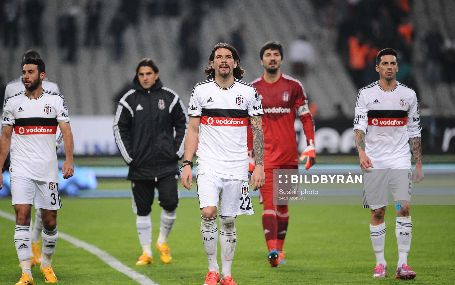 Turkey super league derby match between Besiktas and