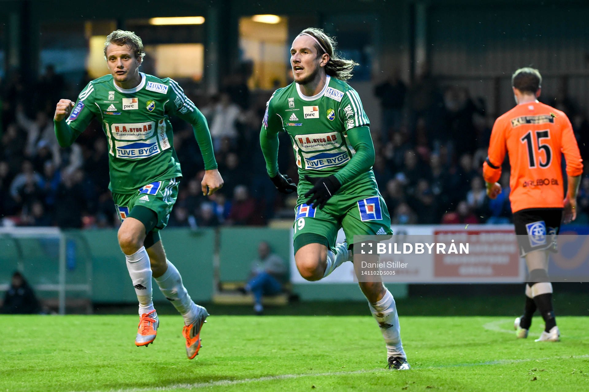 Ljungskiles David Johannesson jublar