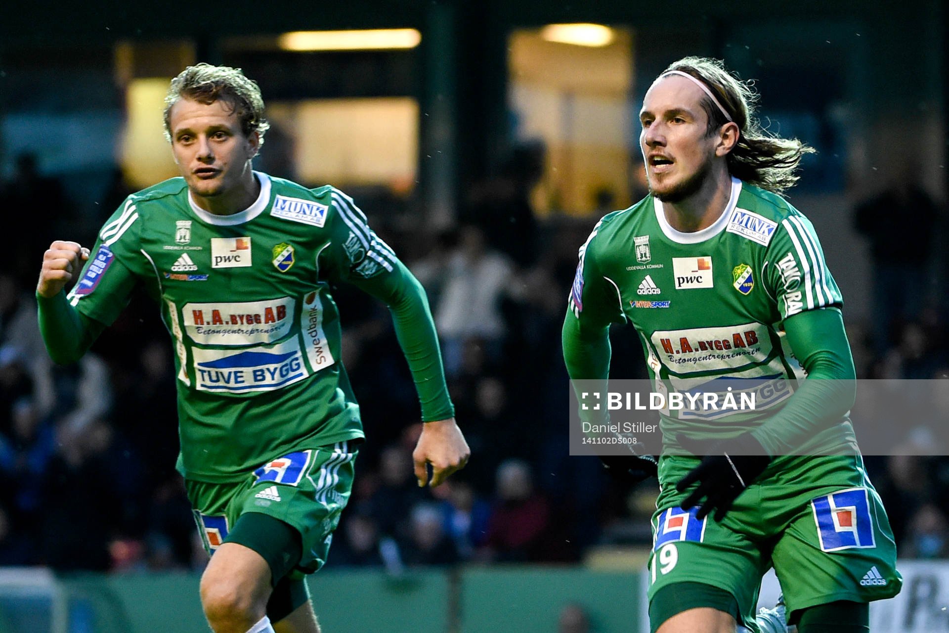 Ljungskiles David Johannesson jublar