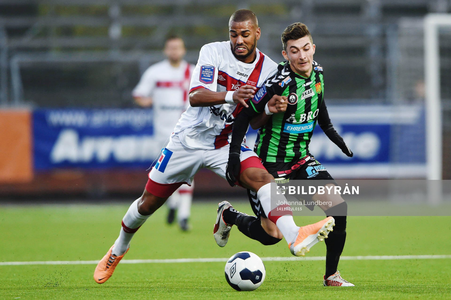Assyriskas Kyle Konwea och GAIS Petri Zhubi