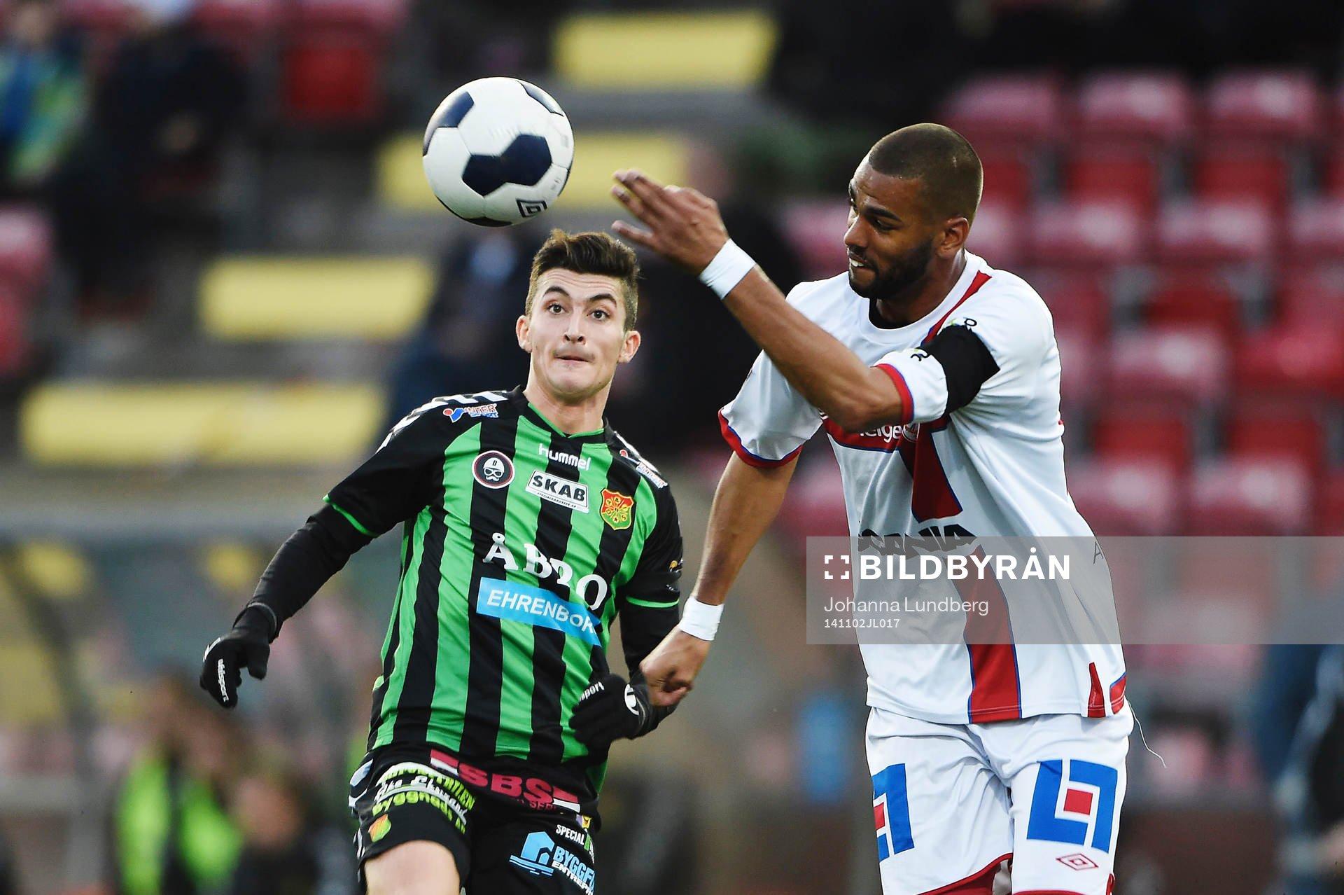 Assyriskas Kyle Konwea och GAIS Petri Zhubi