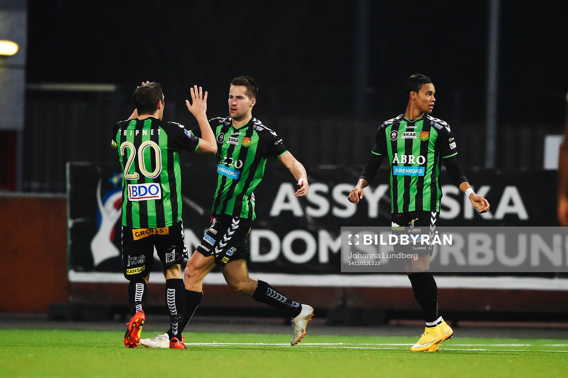 GAIS Gabriel Altemark Vanneryr jublar