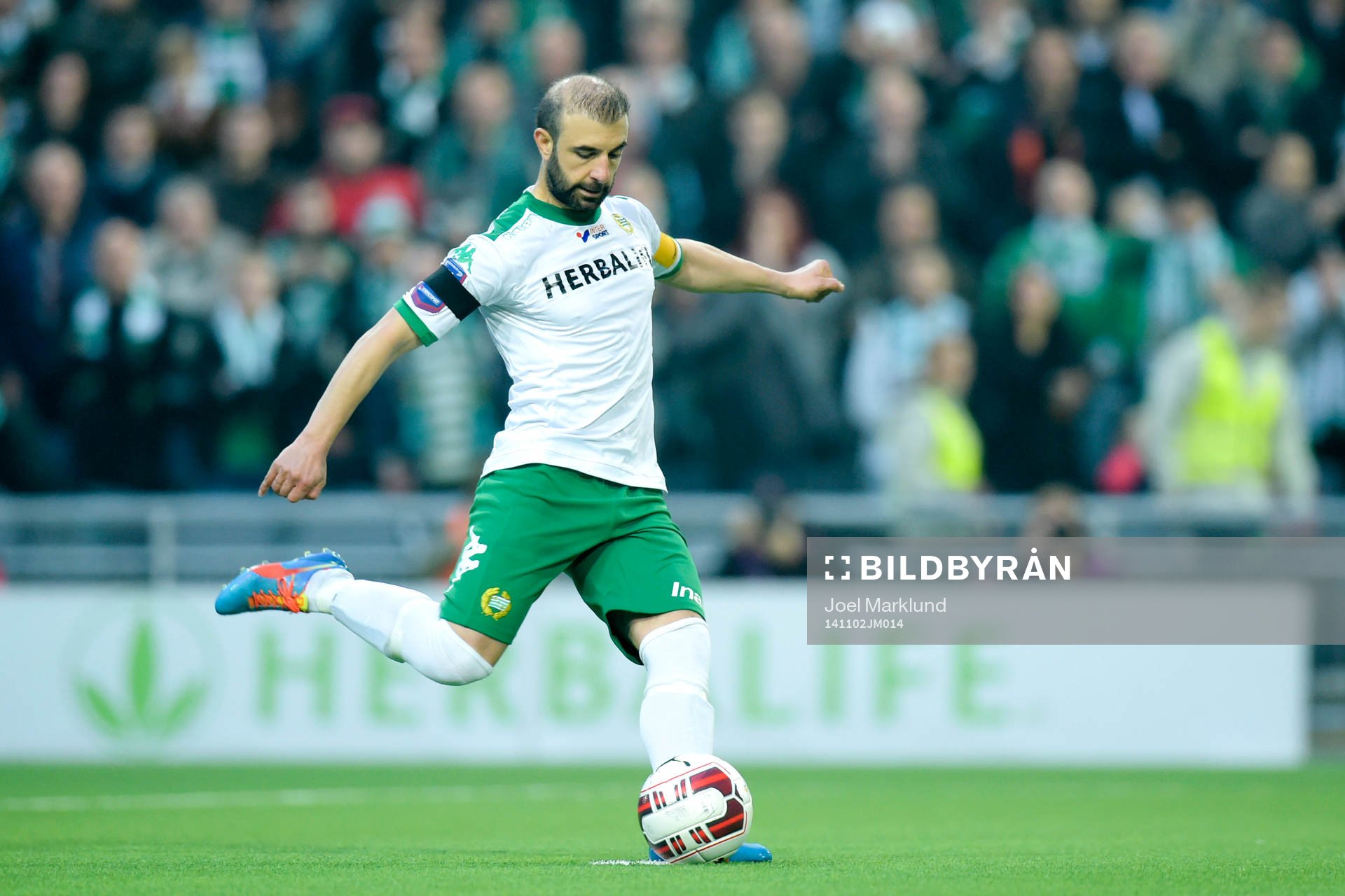 Hammarbys Kennedy Bakircioglu missar en straff