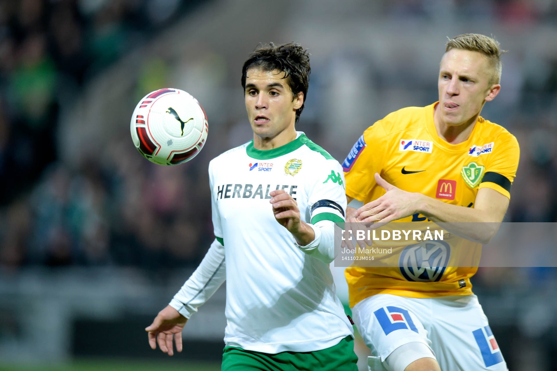 Hammarbys Lars Fuhre och Jönköpings Joakim Karlsson