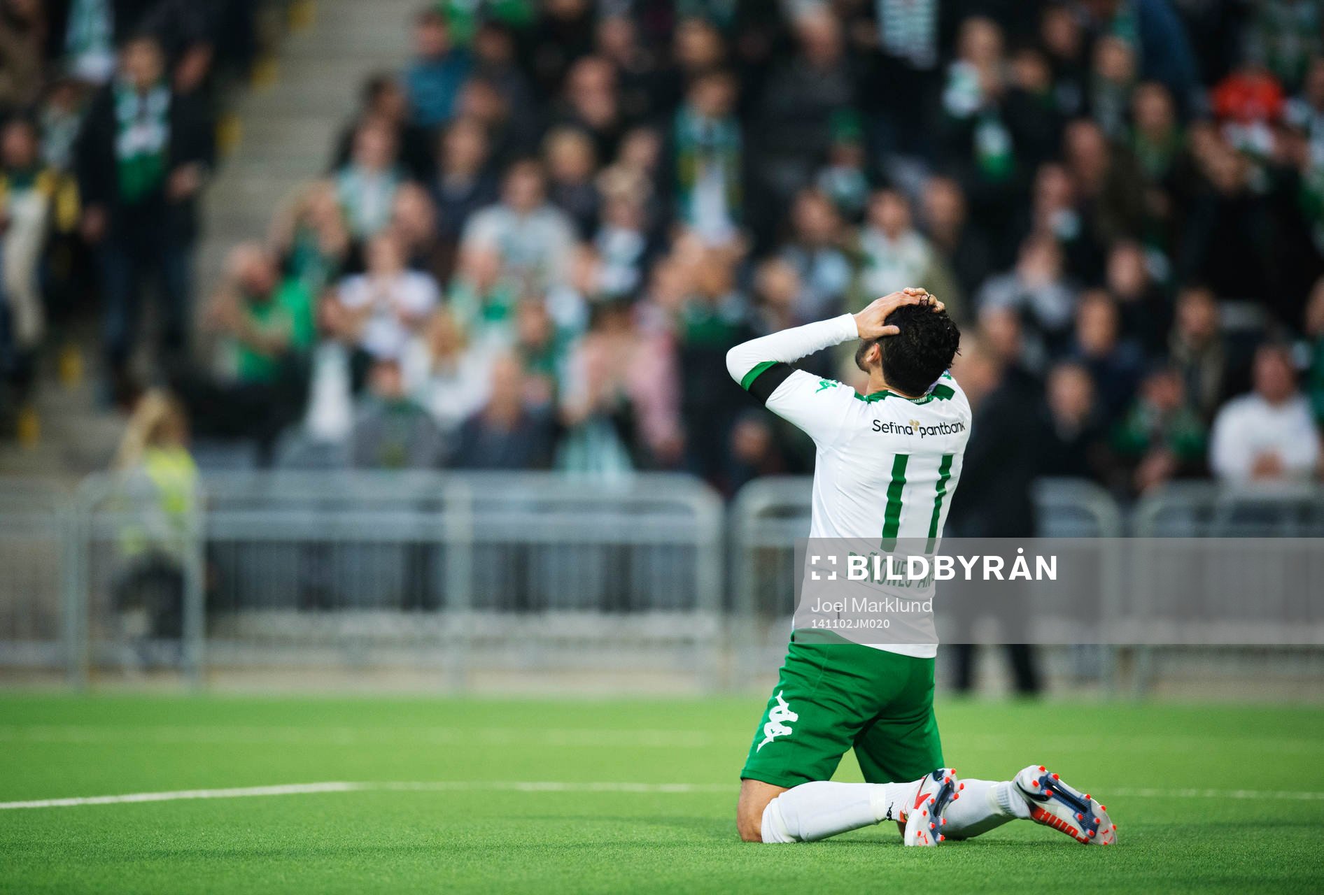 Hammarbys Pablo Pinones-Arce deppar