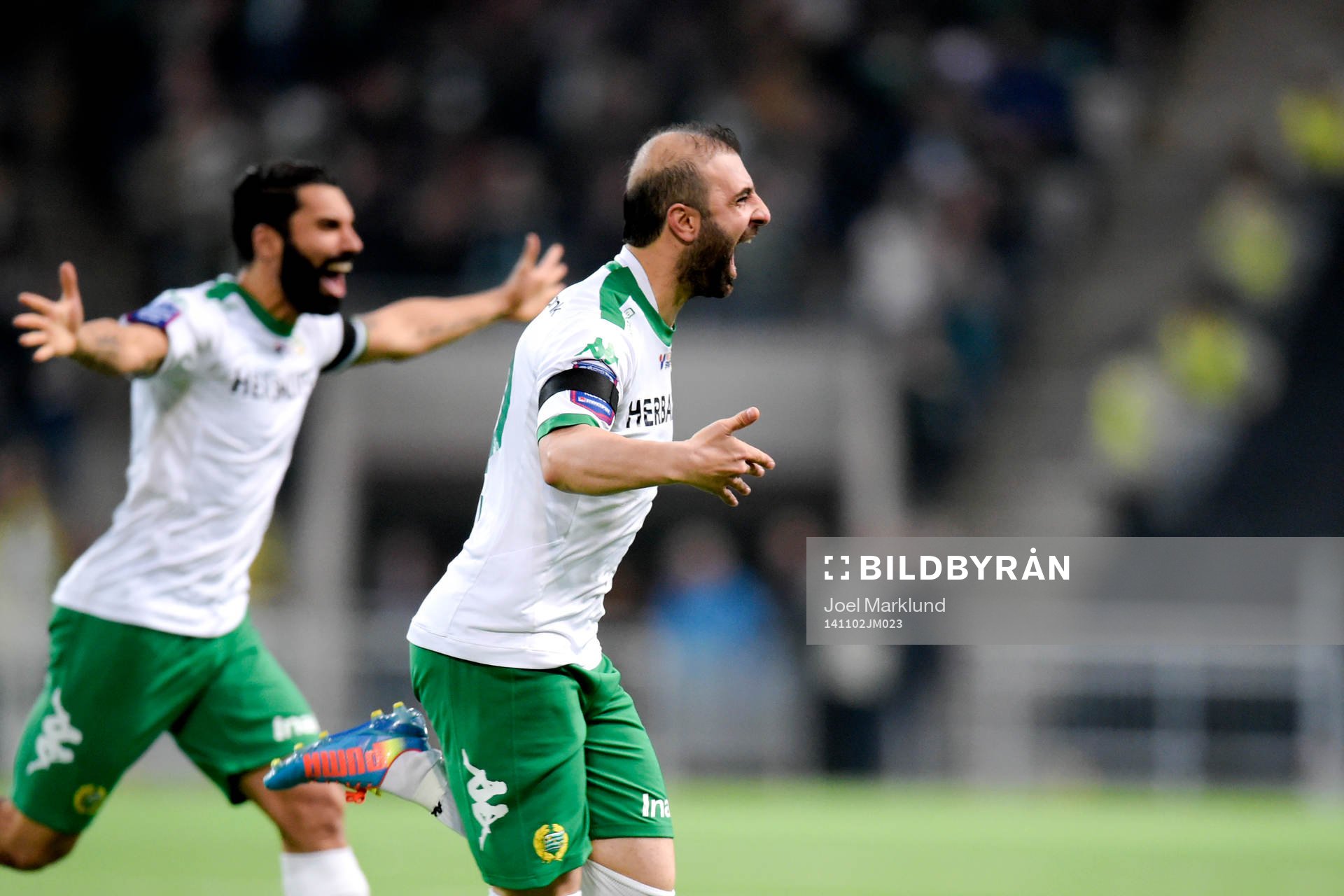 Hammarbys Kennedy Bakircioglu  jublar
