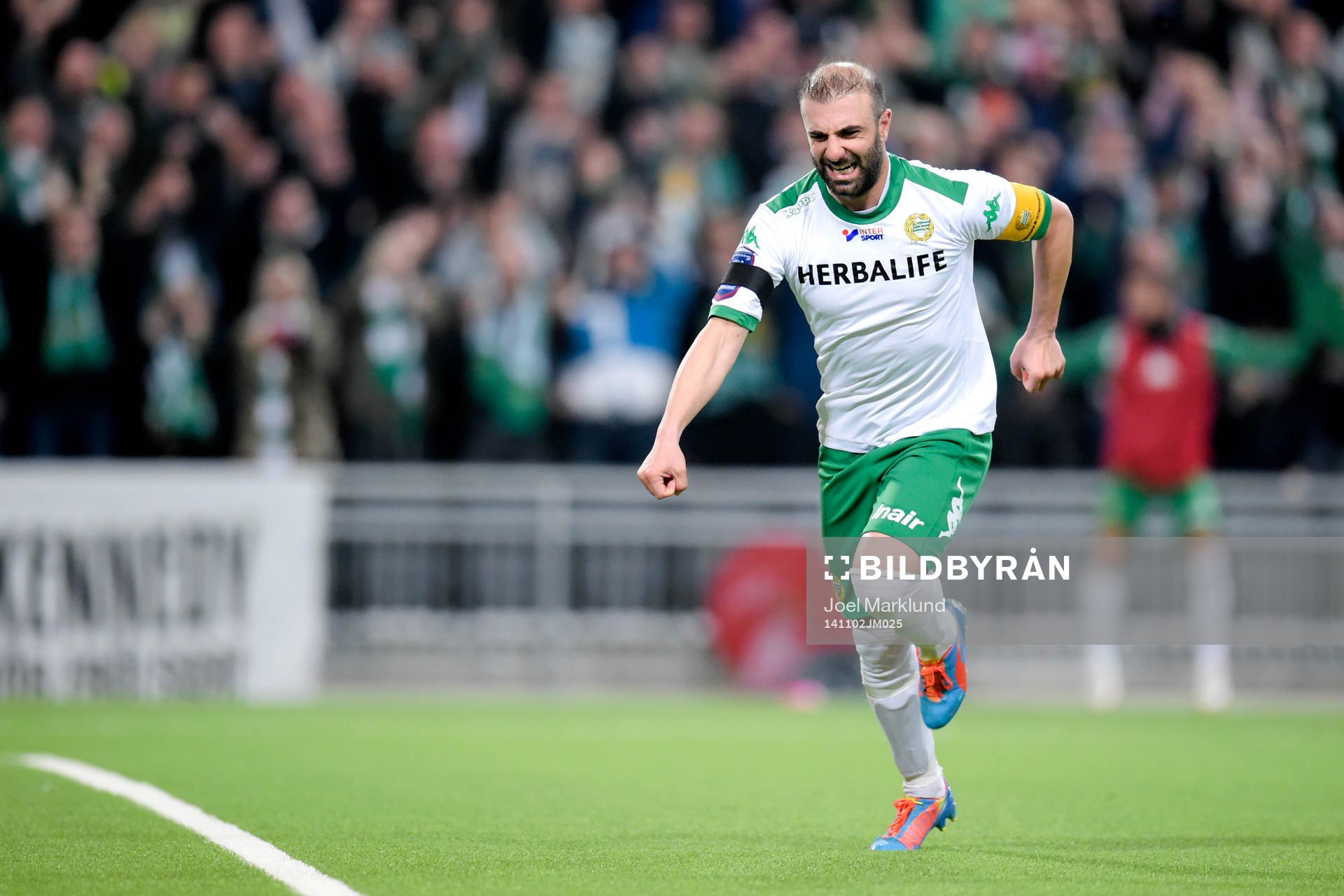 Hammarbys Kennedy Bakircioglu  jublar