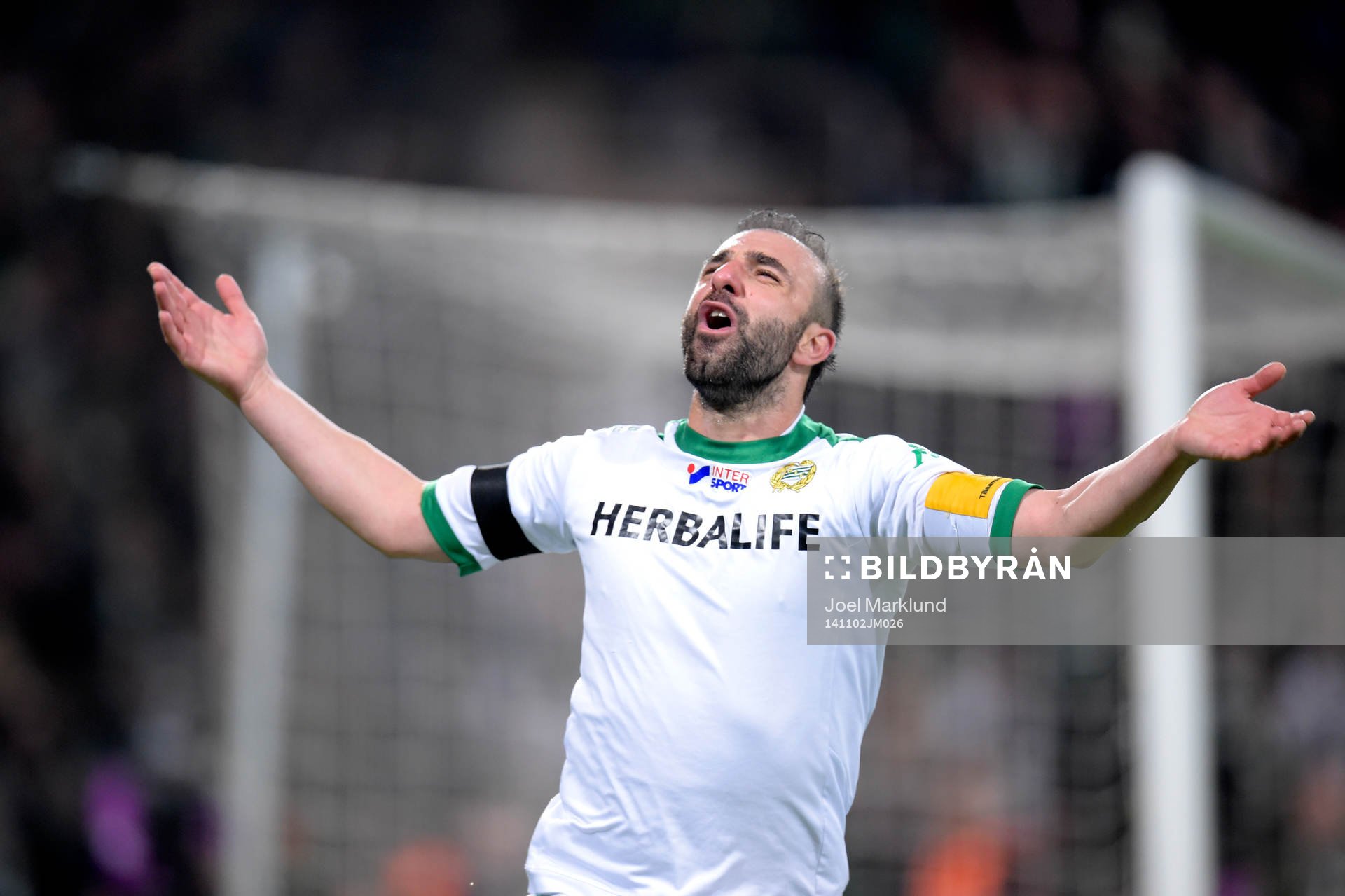 Hammarbys Kennedy Bakircioglu  jublar