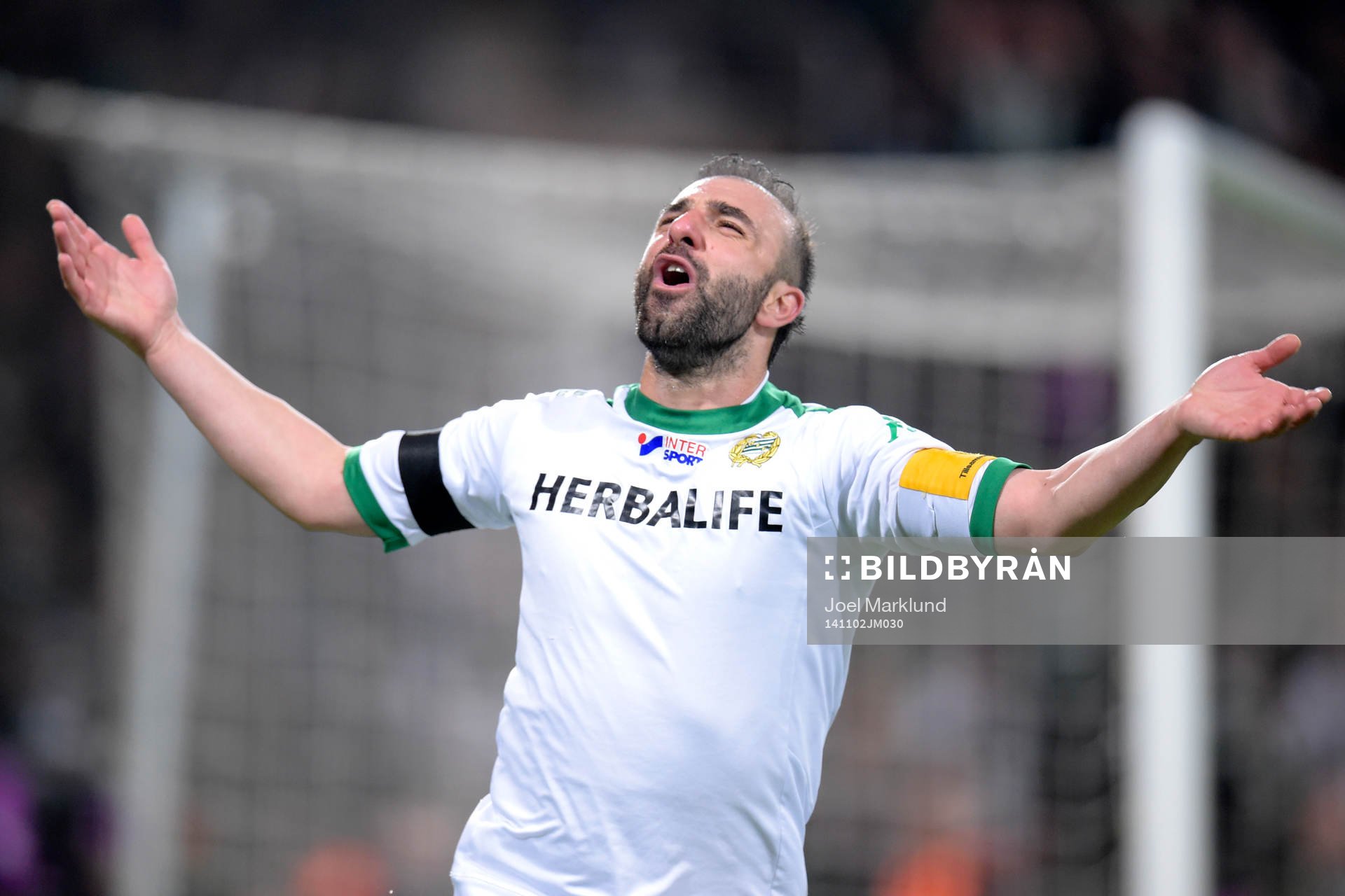 Hammarbys Kennedy Bakircioglu  jublar