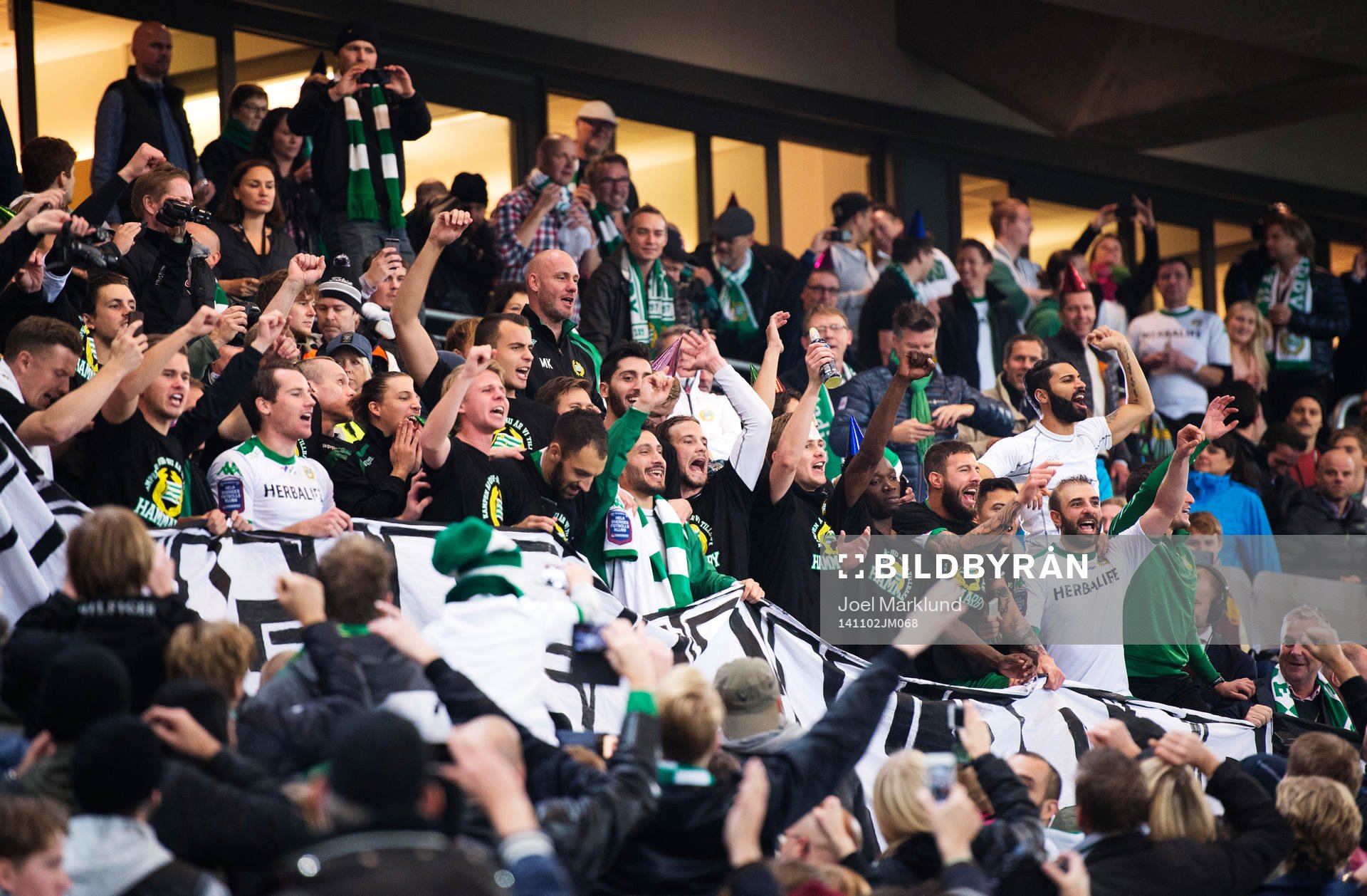 Hammarbys spelare hyllas