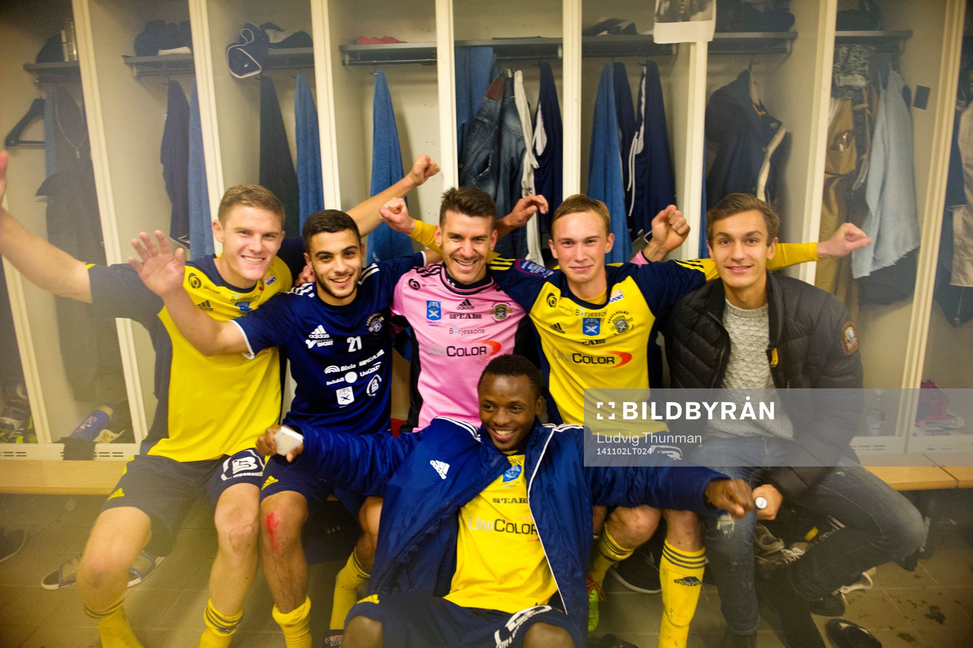 Ängelholms Eric Pothast , Otthman El Kabir, målvakt Matt