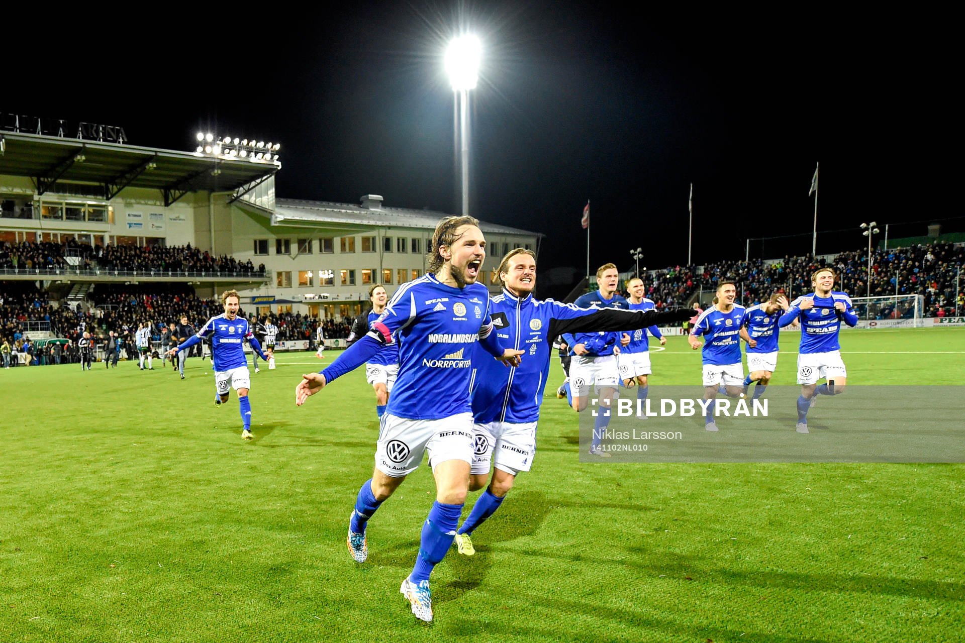 Sundsvalls Kevin Walker jublar
