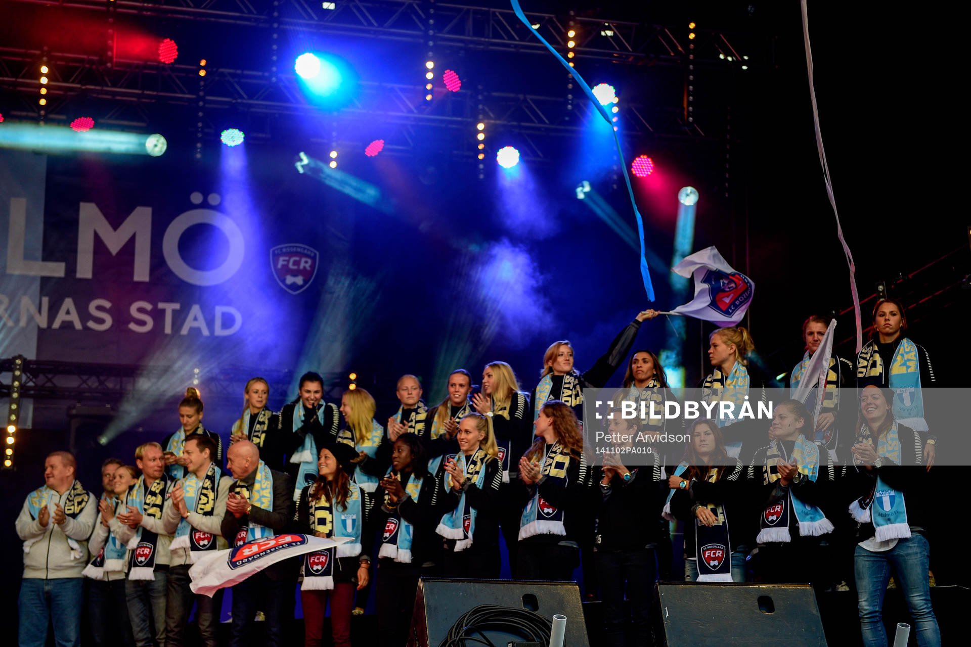 Rosengårds lag firar SM-guld