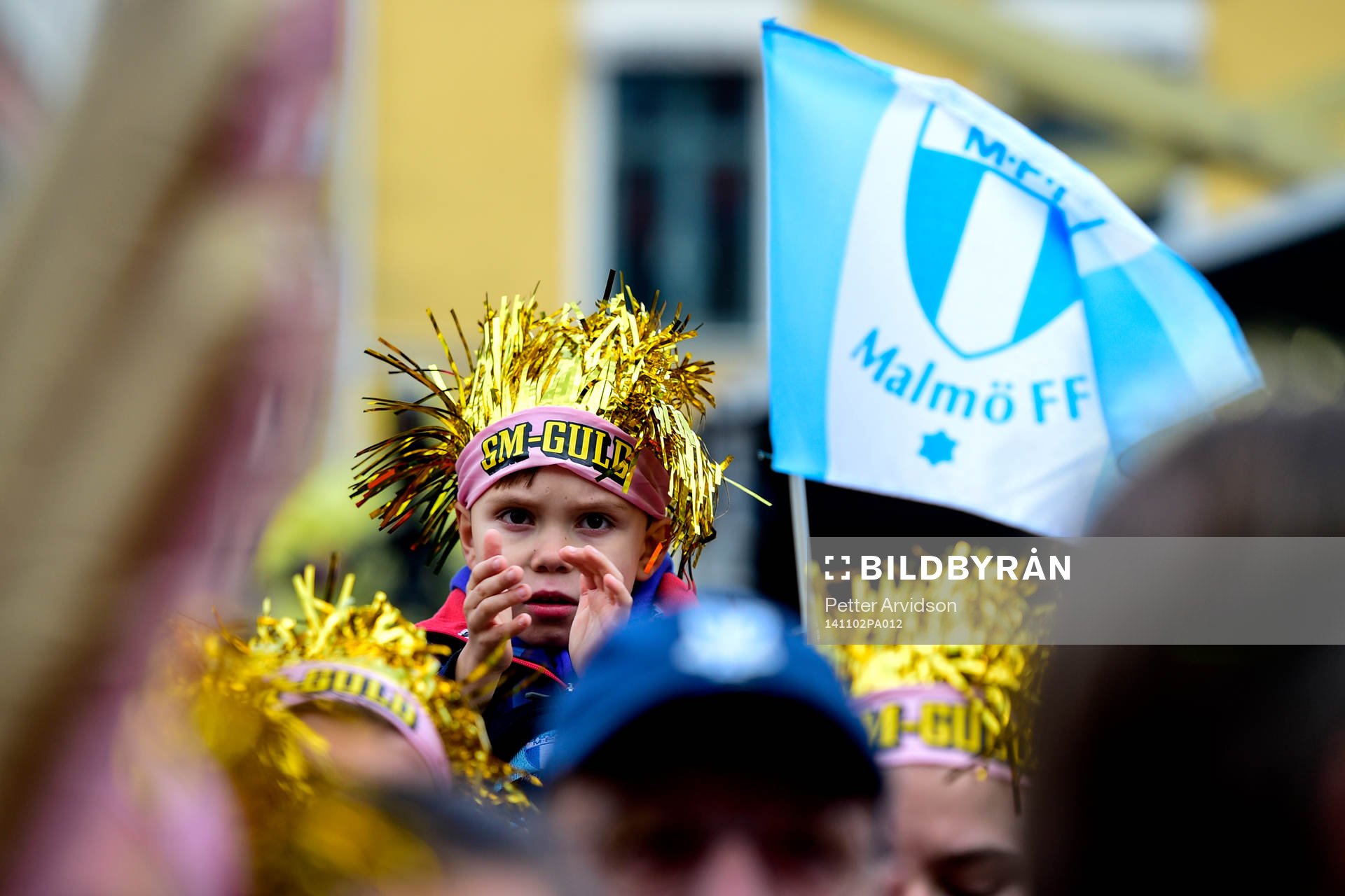 Malmö FFs och Rosengårds fans firar SM-guld