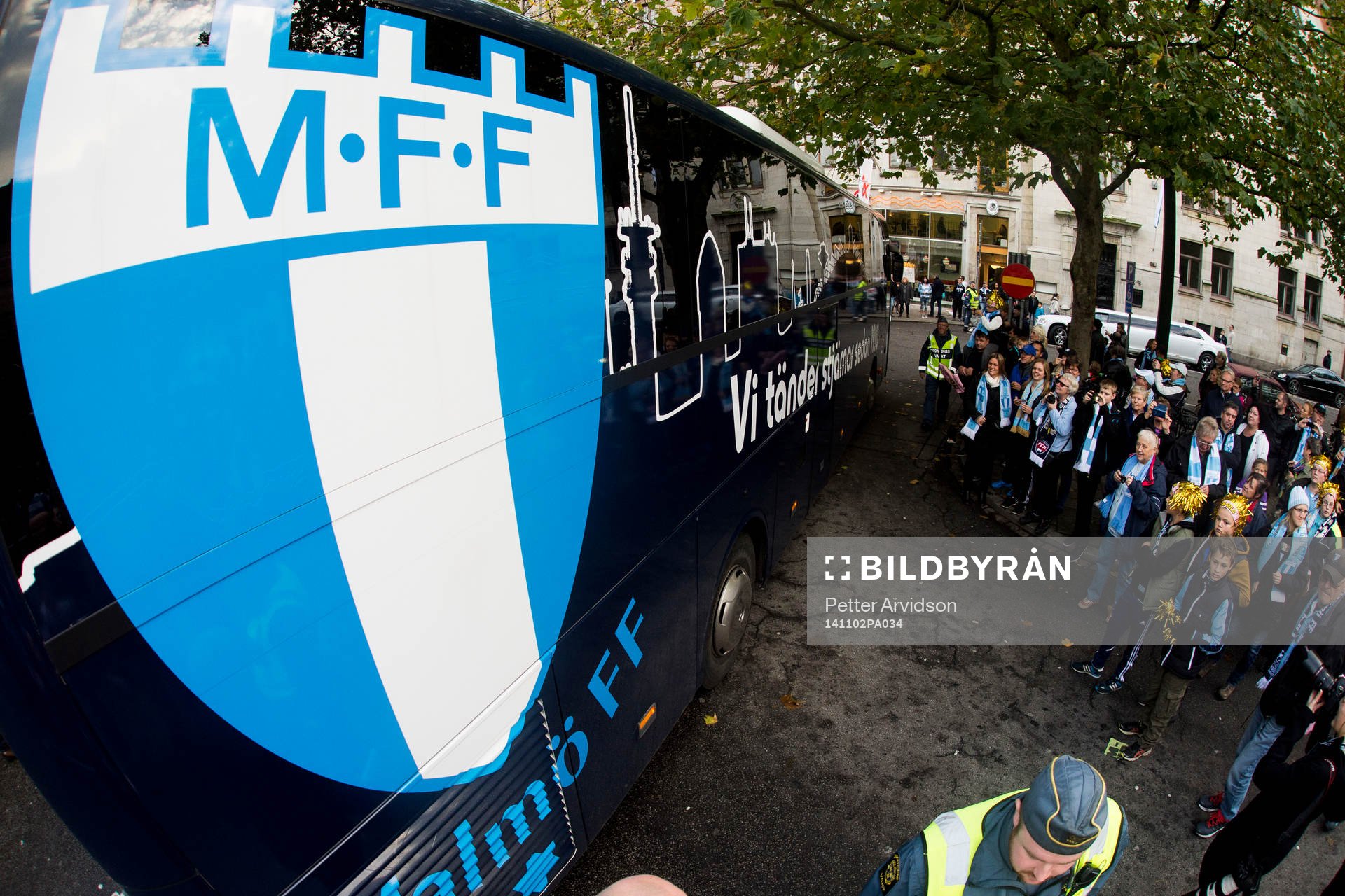 Malmö FFs spelarbuss