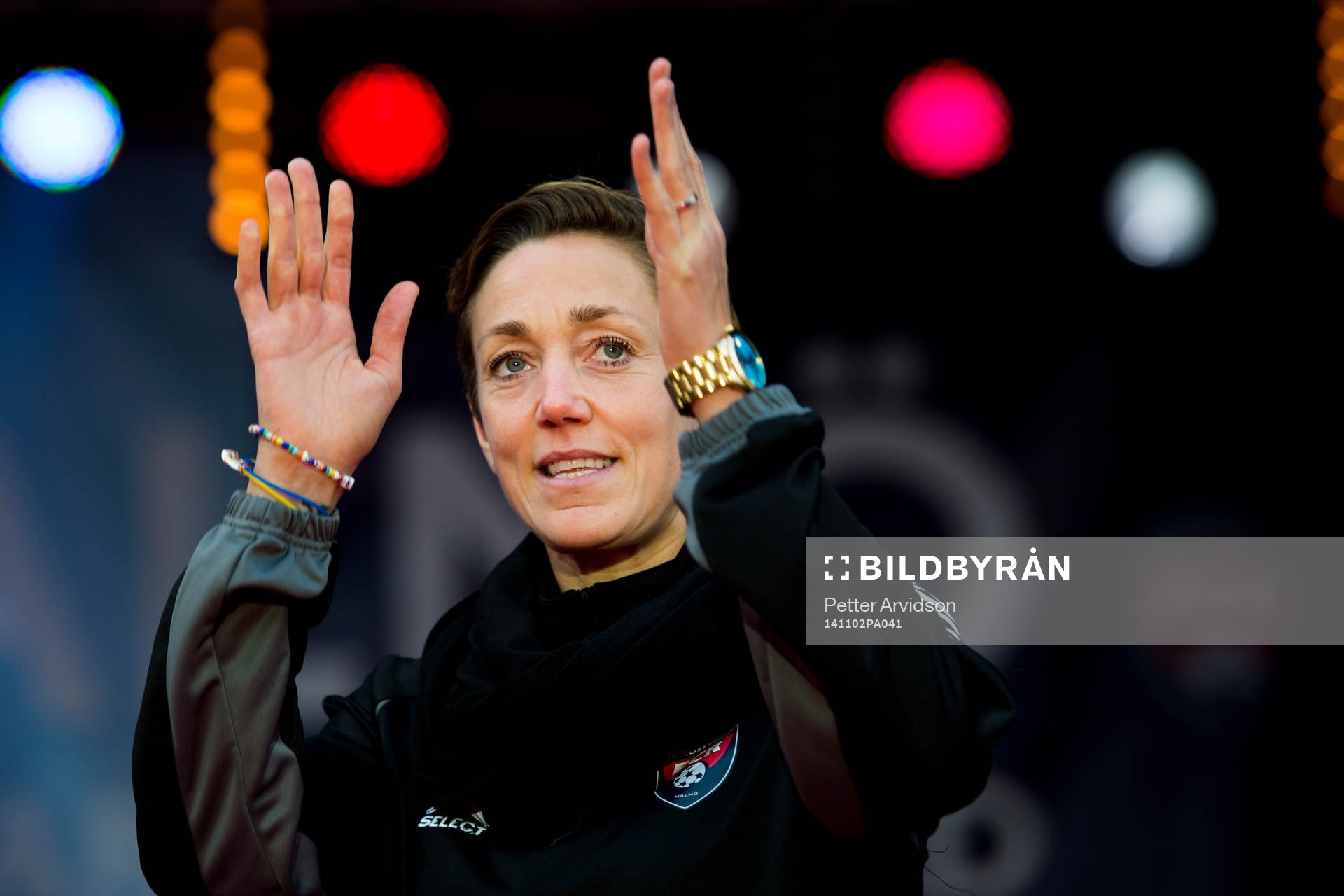 Rosengårds Therese Sjögran firar SM-guld