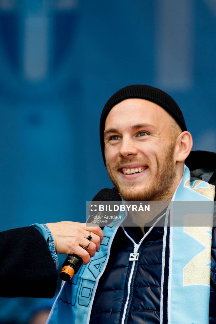 Malmö FFs Magnus Eriksson när Malmö FF och Rosengård
