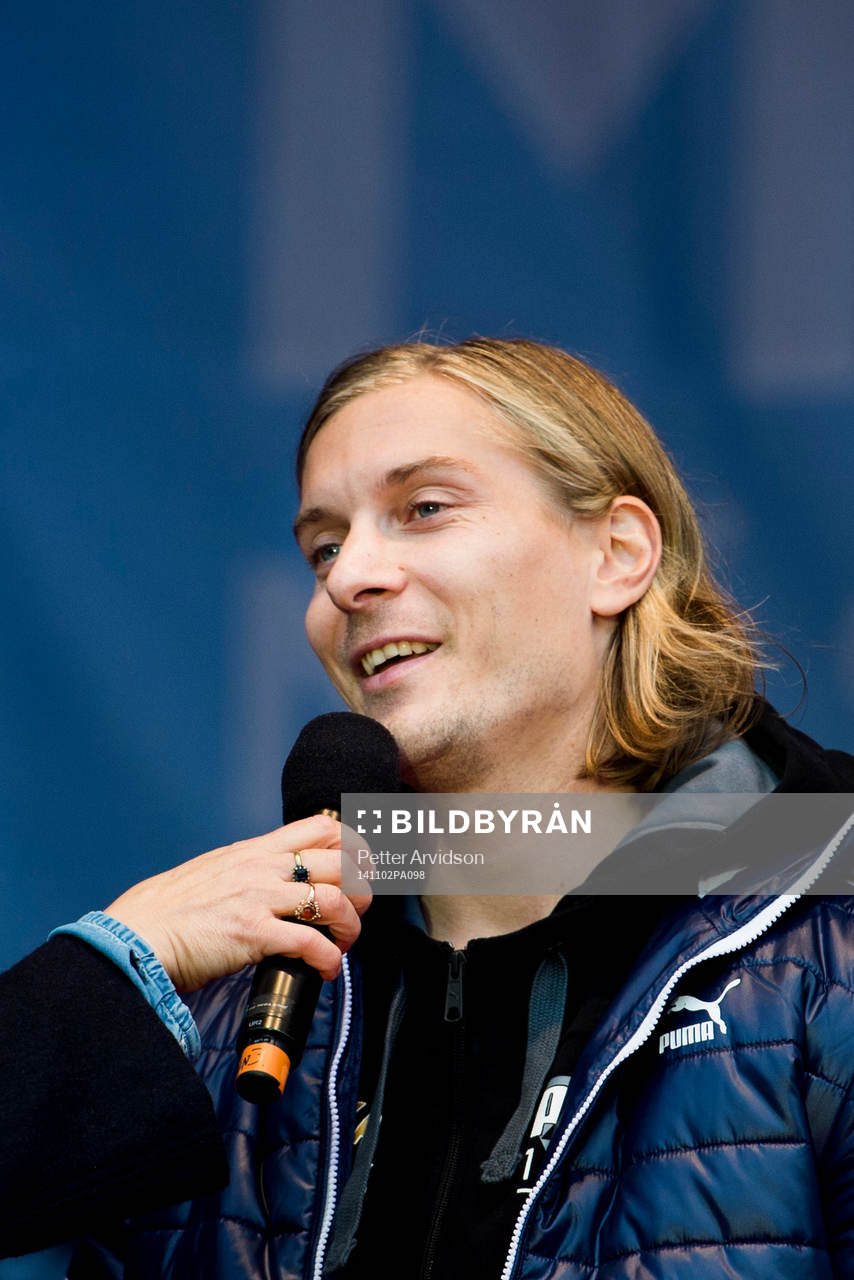 Malmö FFs Markus Halsti när Malmö FF och Rosengård