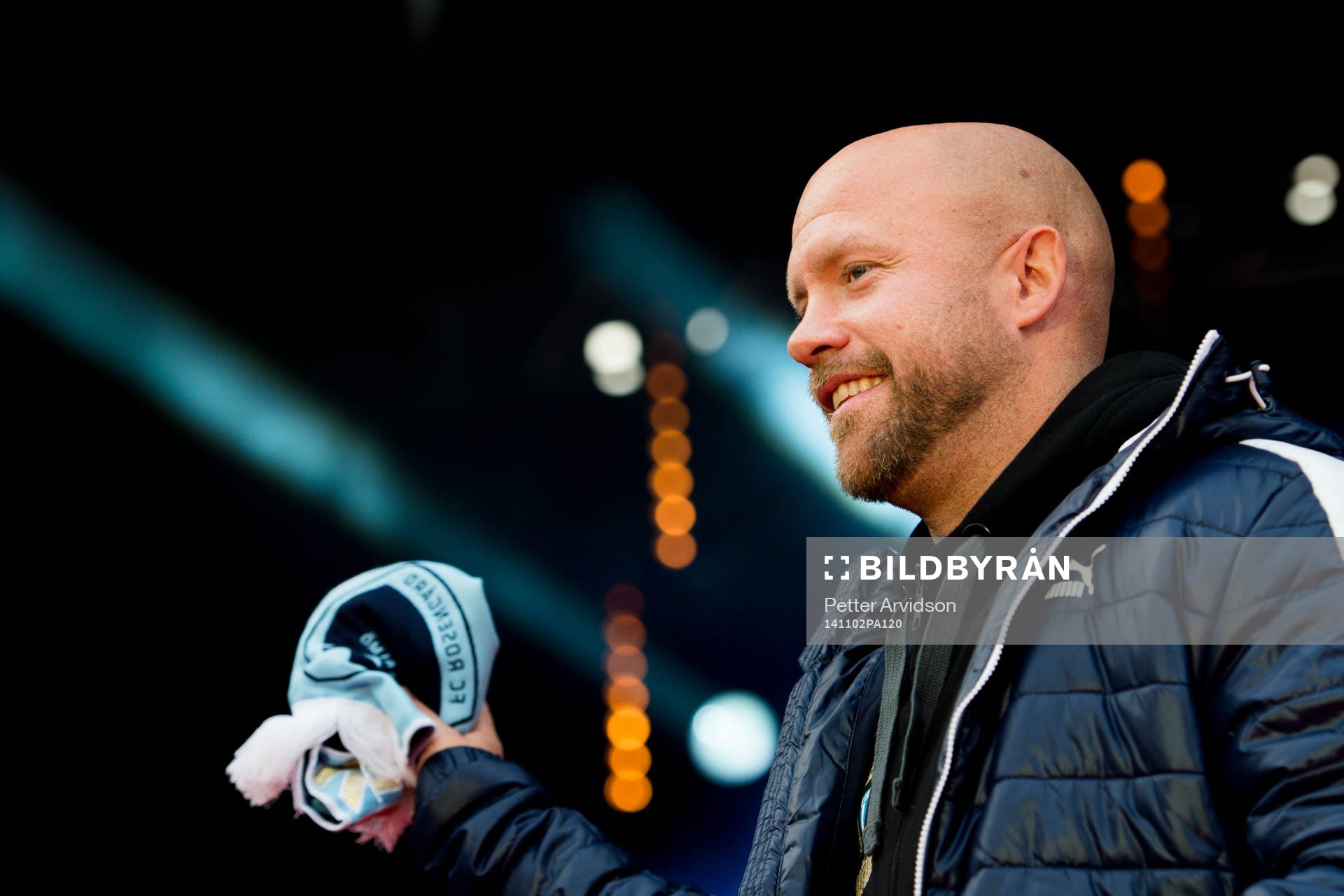 Malmö FFs assisterande tränare Olof Persson när Malmö