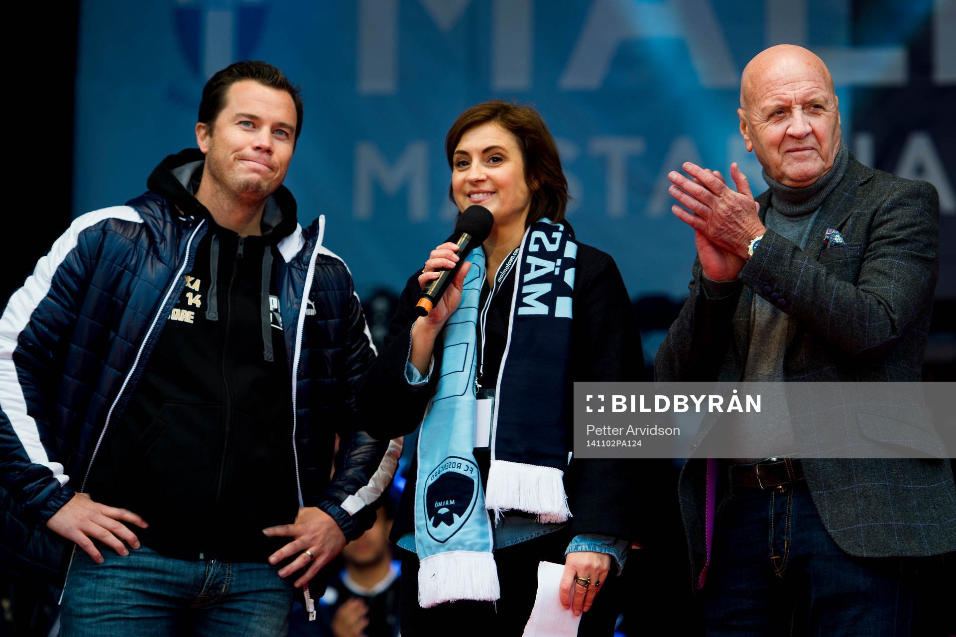 Malmö FFs sportchef Daniel Andersson och Rosengårds