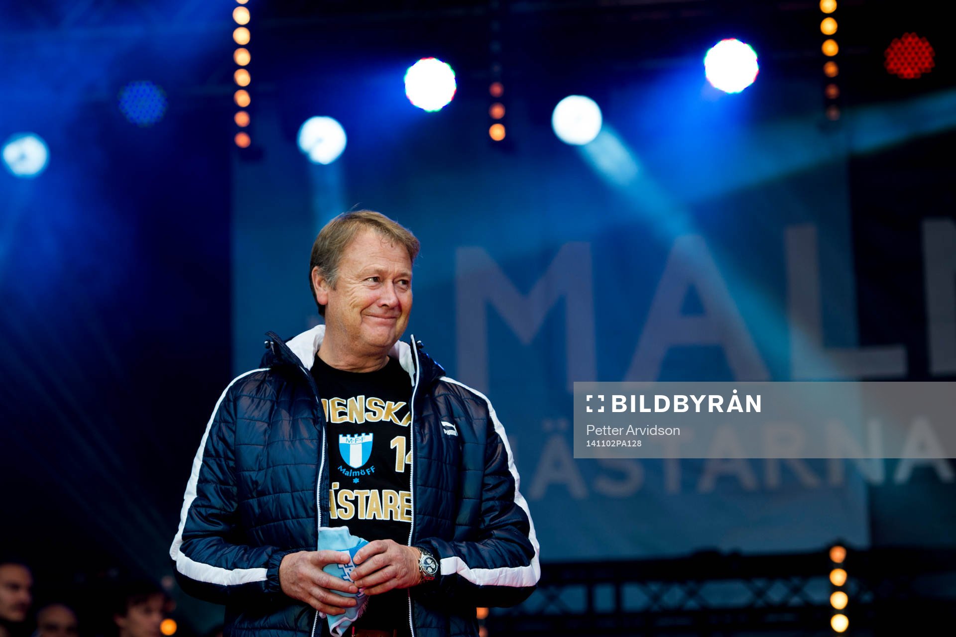Malmö FFs tränare Åge Hareide när Malmö FF och