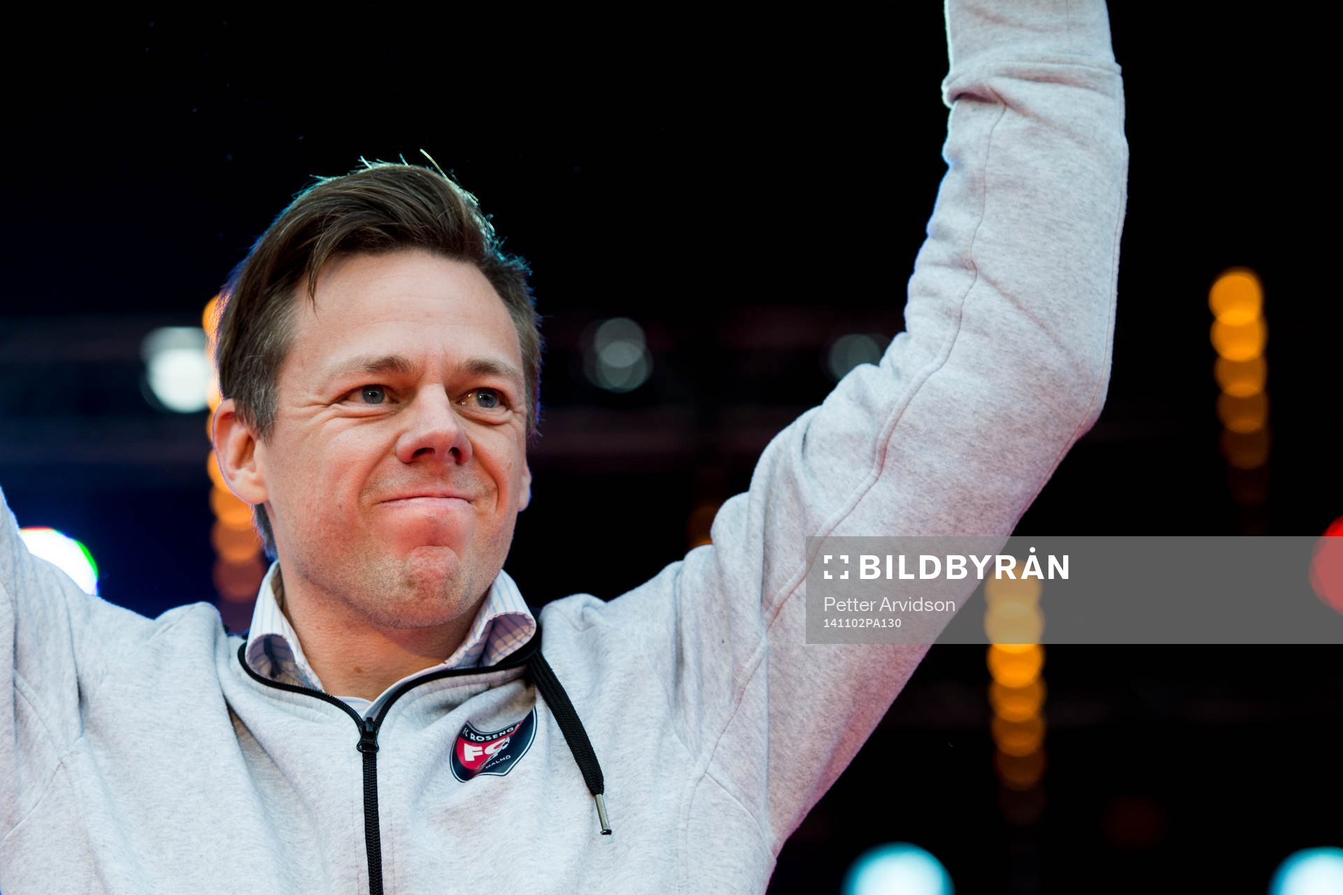 Rosengårds tränare Markus Tilly när Malmö FF och