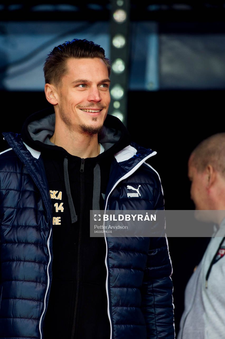 Malmö FFs Markus Rosenberg när Malmö FF och Rosengård