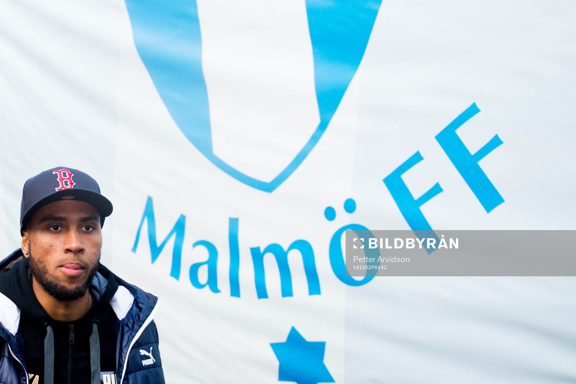 Malmö FFs Isaac Kiese Thelin när Malmö FF och Rosengård