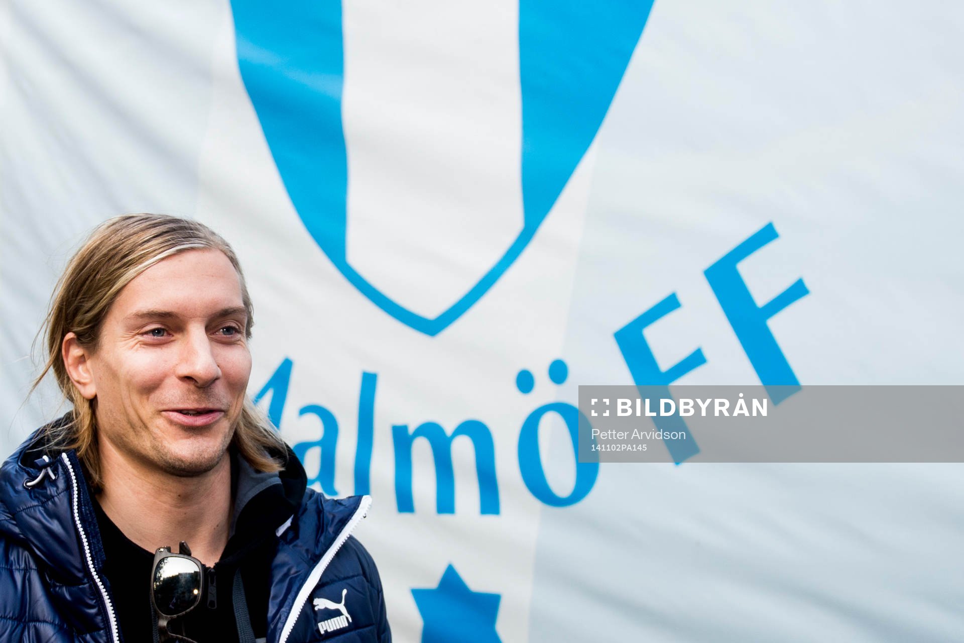 Malmö FFs Markus Halsti när Malmö FF och Rosengård