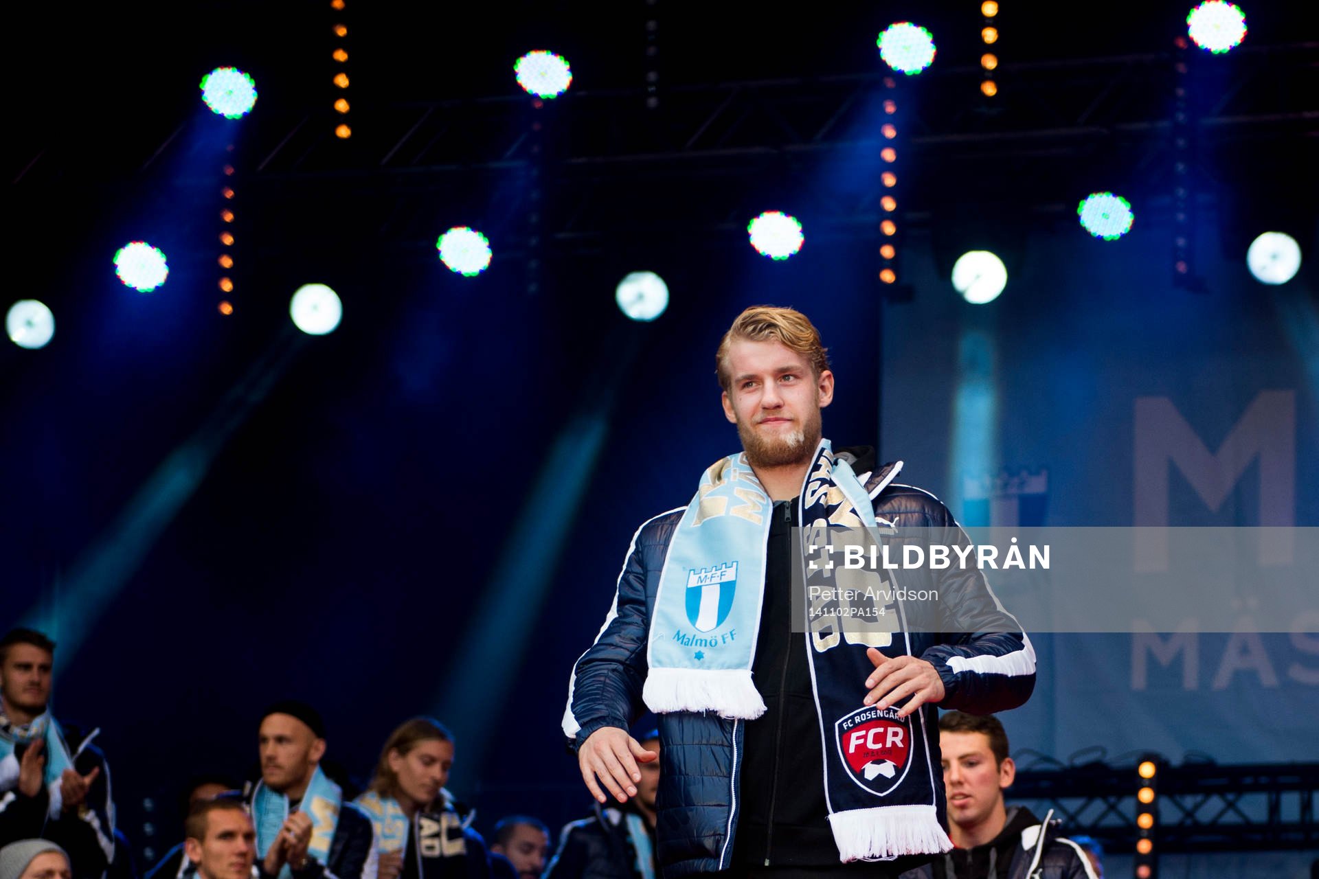 Malmö FFs Filip Helander när Malmö FF och Rosengård
