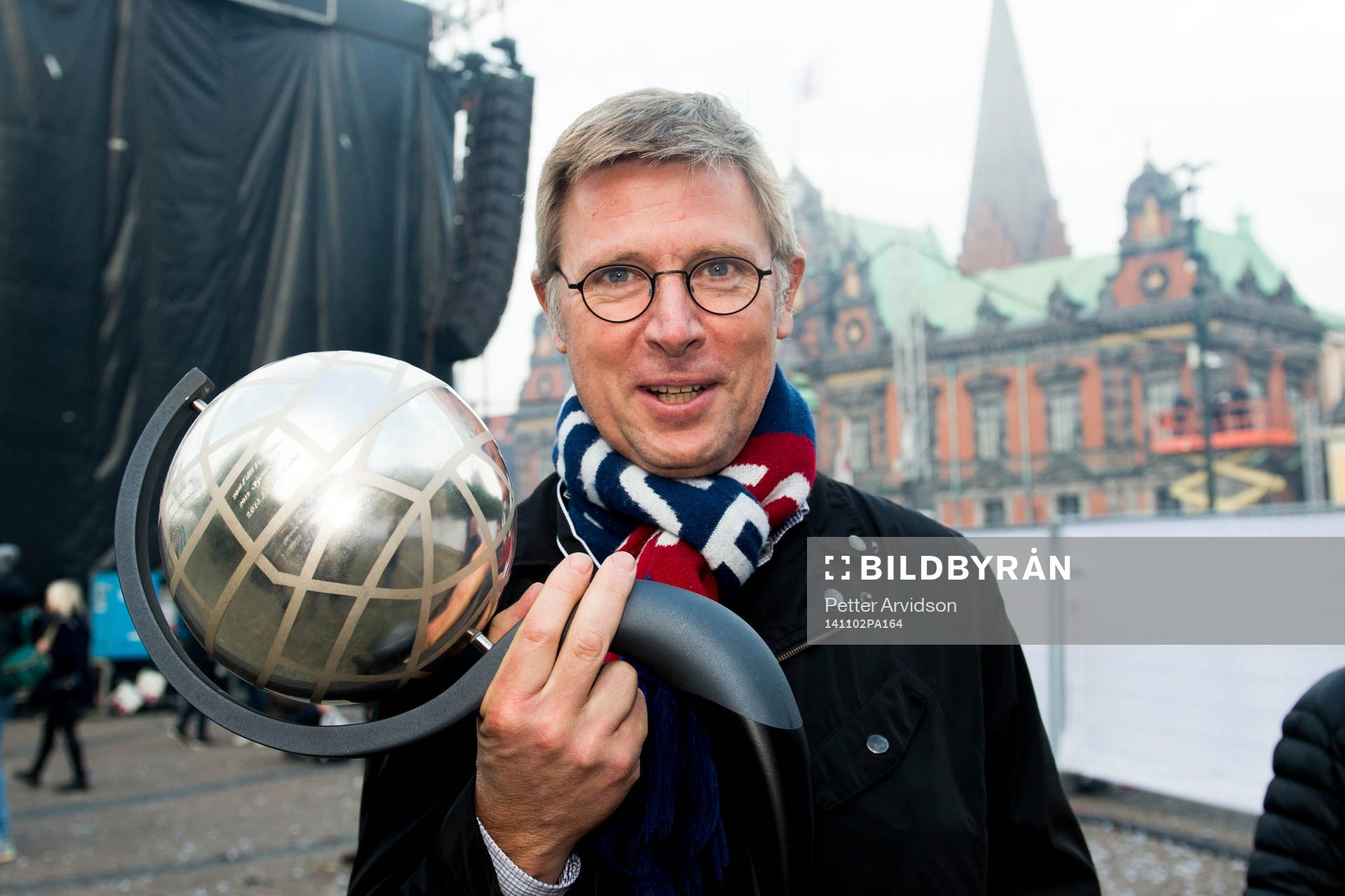 Rosengårds VD Klas Tjebbes med Kronprinsessan Victorias