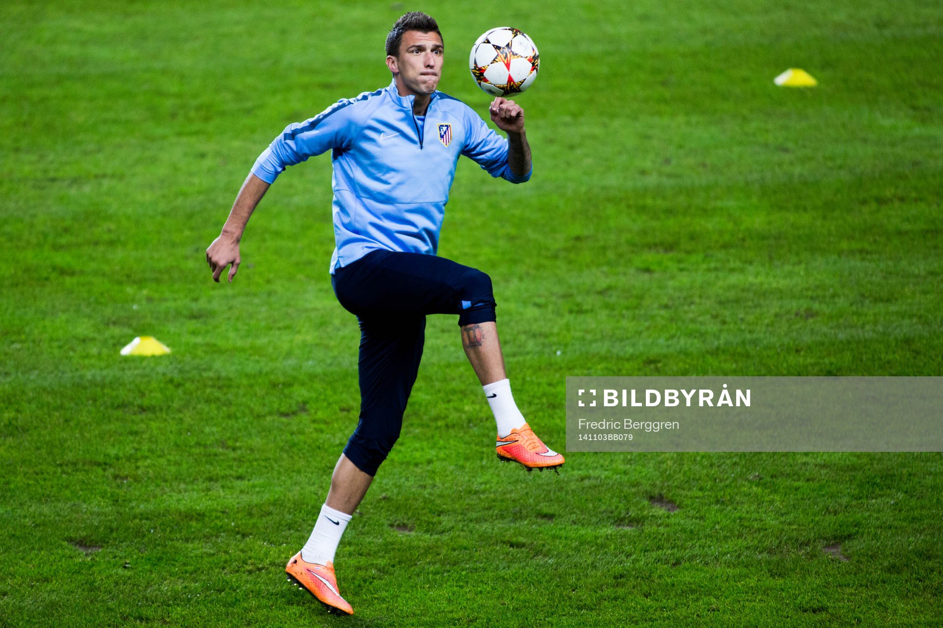 Atletico Madrids Mario Mandzukic