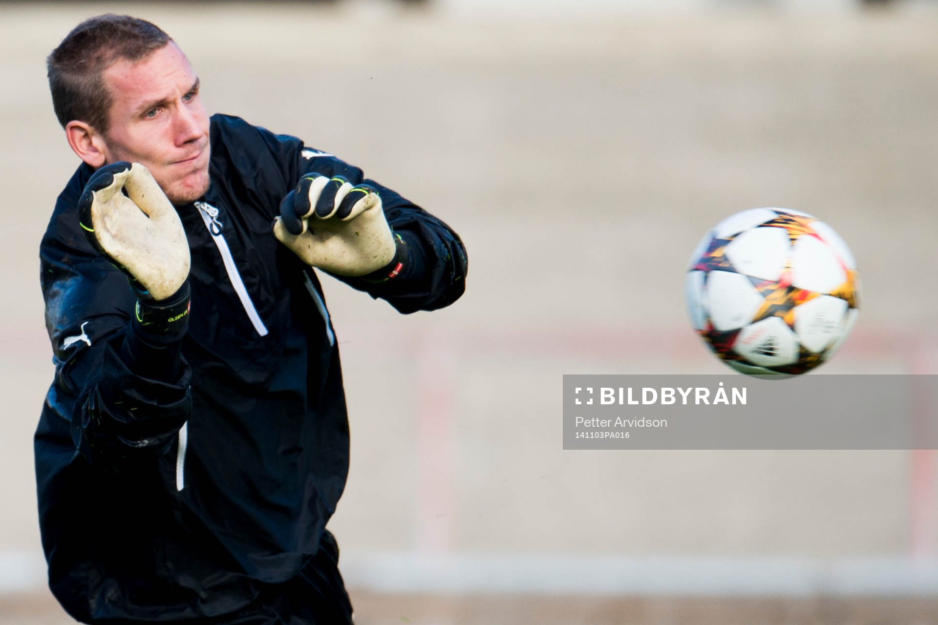Malmö FFs målvakt Robin Olsen