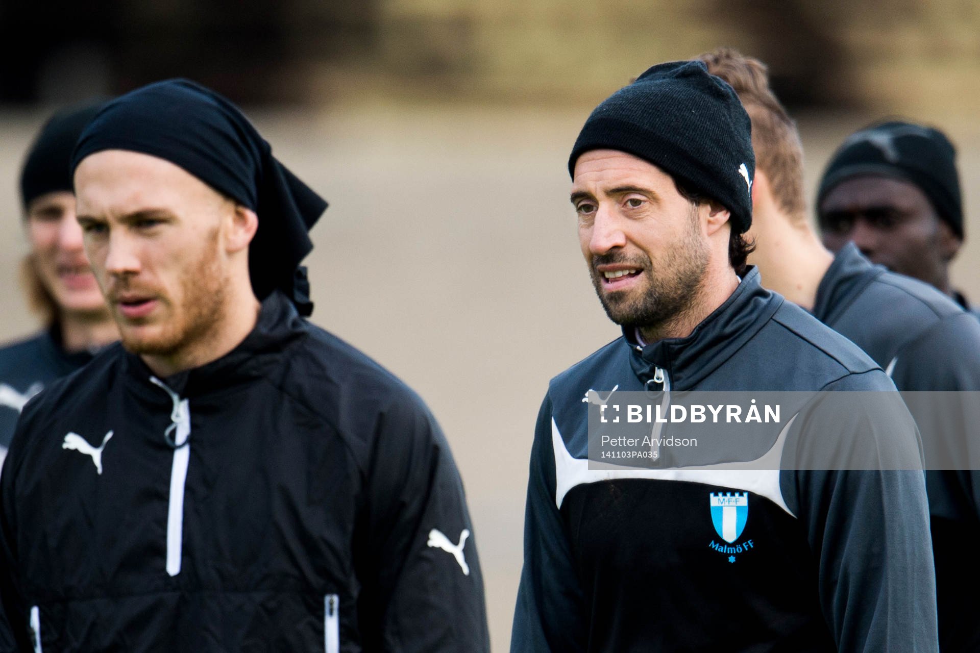Malmö FFs Magnus Eriksson och Matias Concha